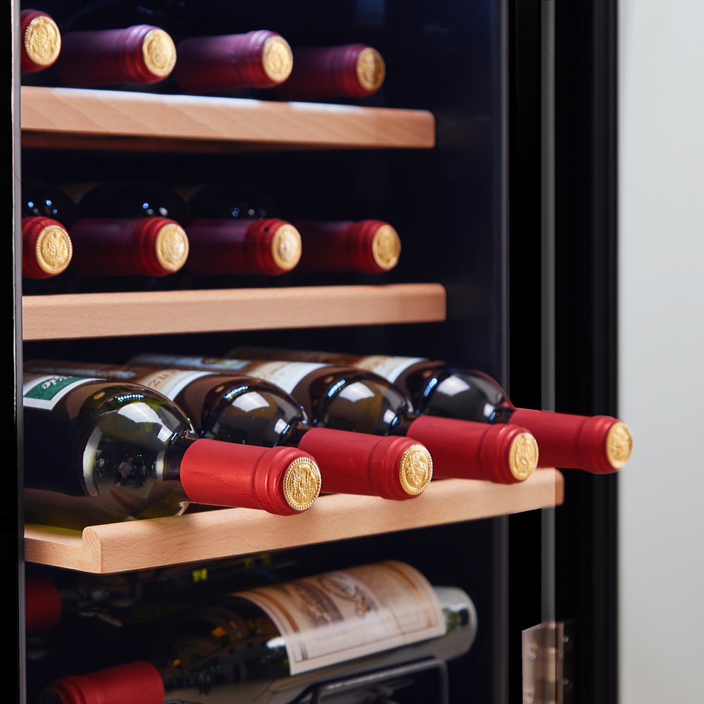 Cavecool Retro Obsidian 19 bottles | 1 zone | retro wine cooler