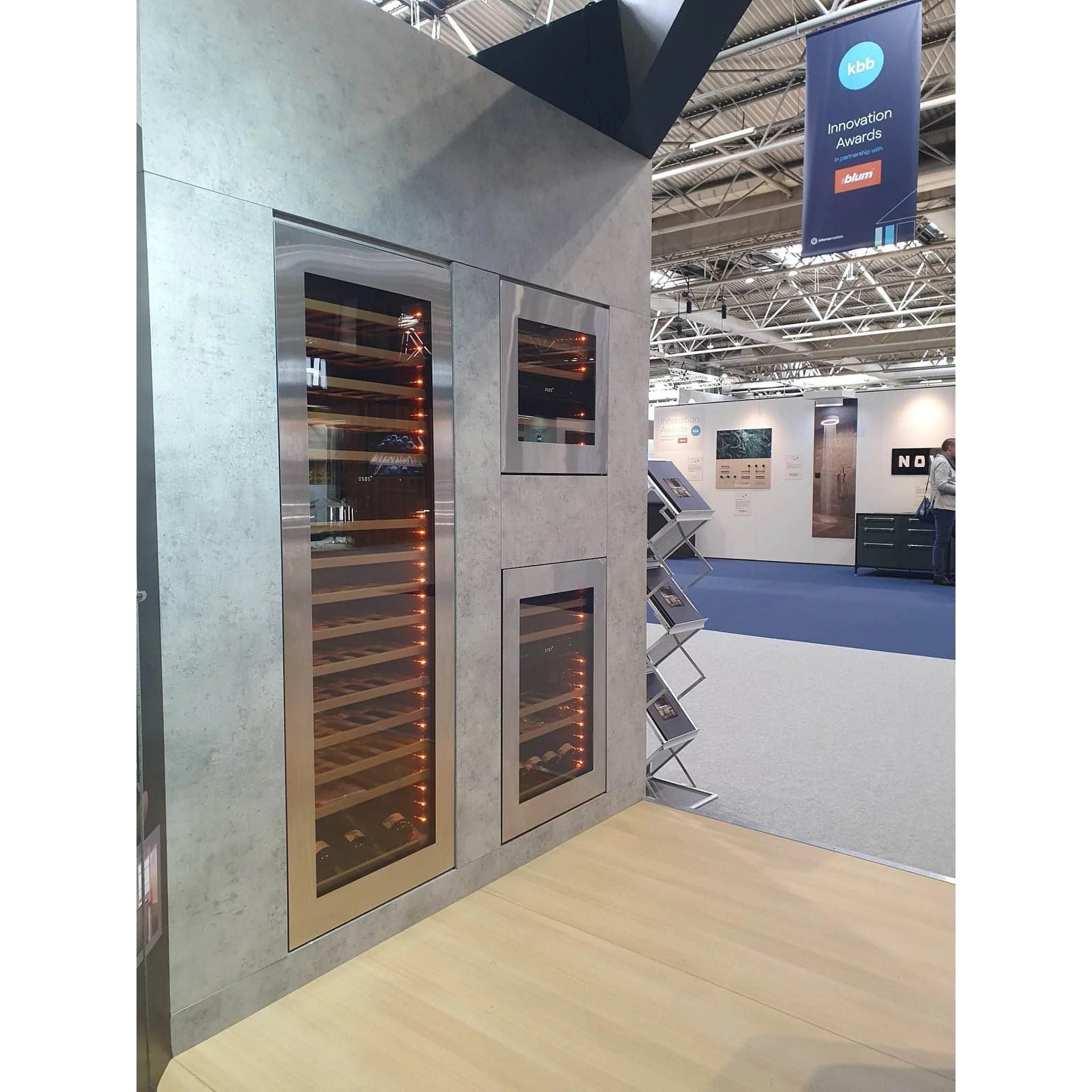 Dunavox Horizon 114 Push-to-Open | 2 Zonen | Weinklimaschrank