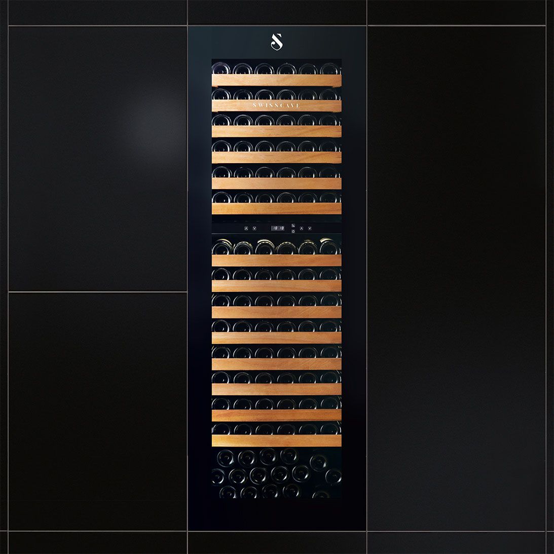 Swisscave. WLI-460DF-MIX | 2 Zonen | Weinklimaschrank