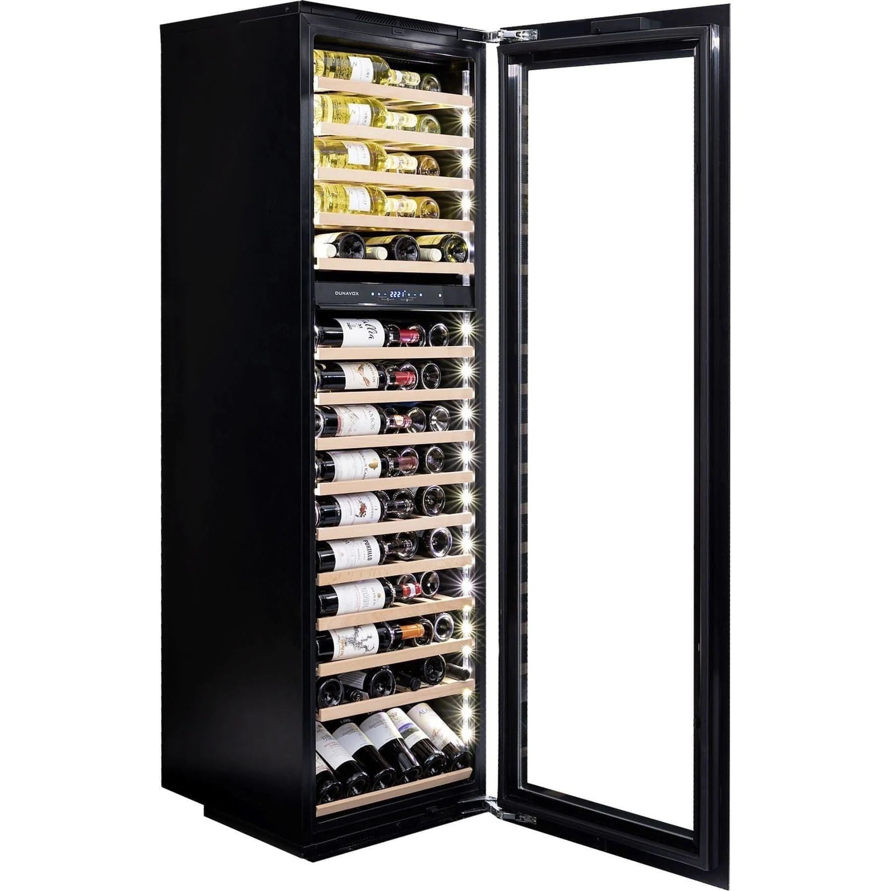 Dunavox Horizon 114 Push-to-Open | 2 Zonen | Weinklimaschrank