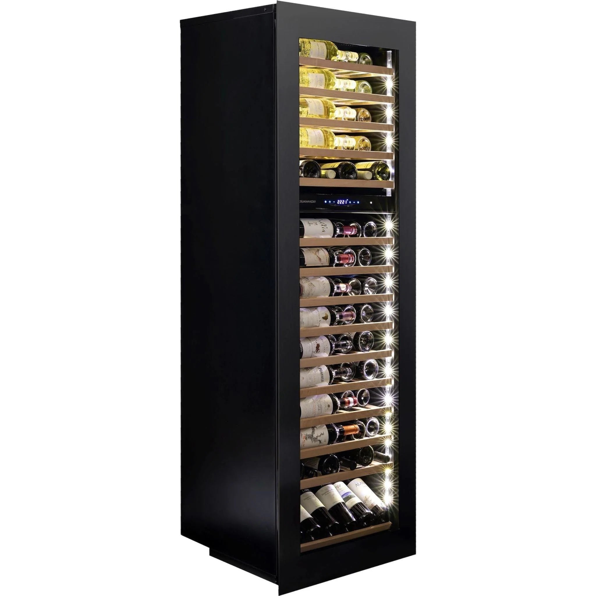 Dunavox Horizon 114 Push-to-Open | 2 Zonen | Weinklimaschrank