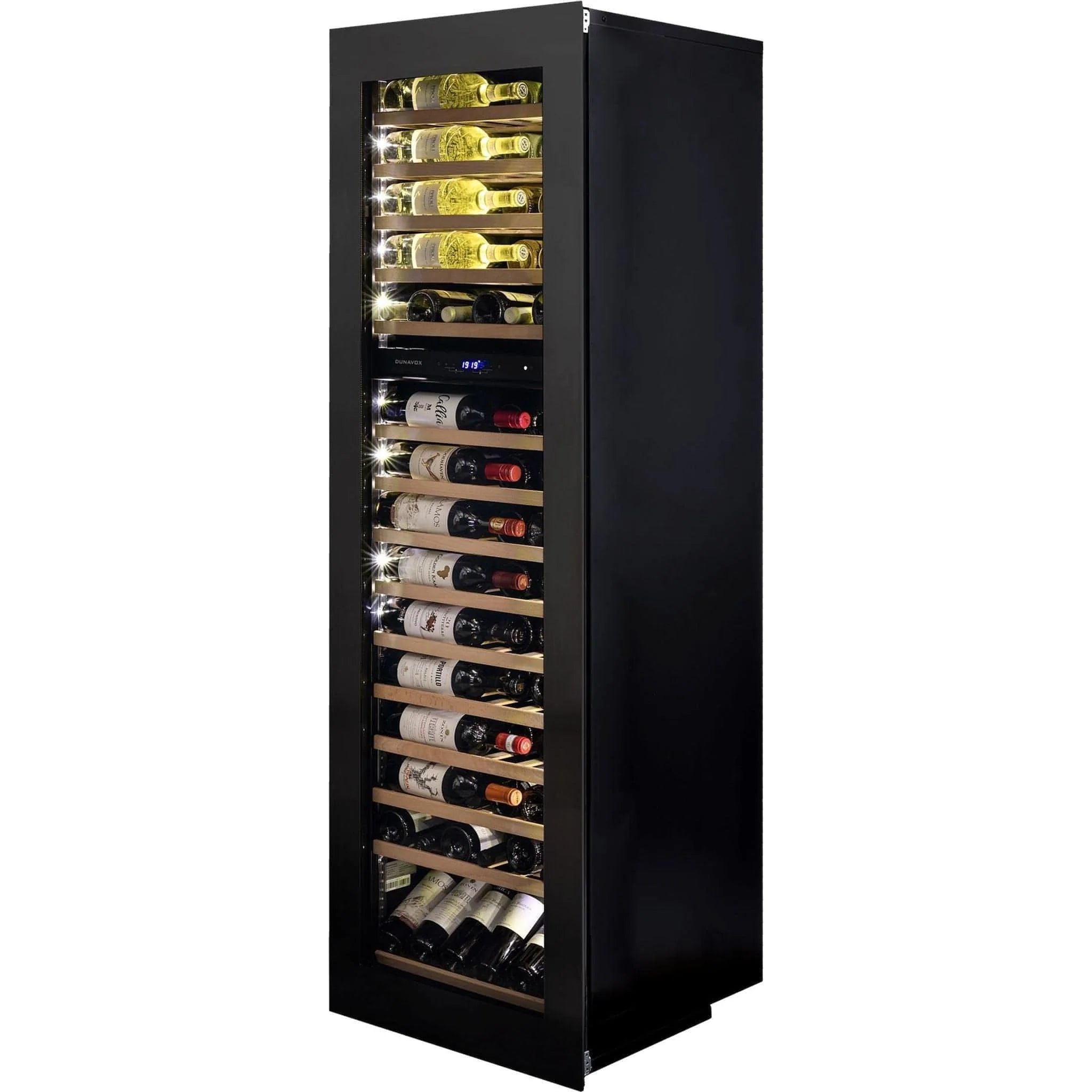 Dunavox Horizon 114 Push-to-Open | 2 Zonen | Weinklimaschrank