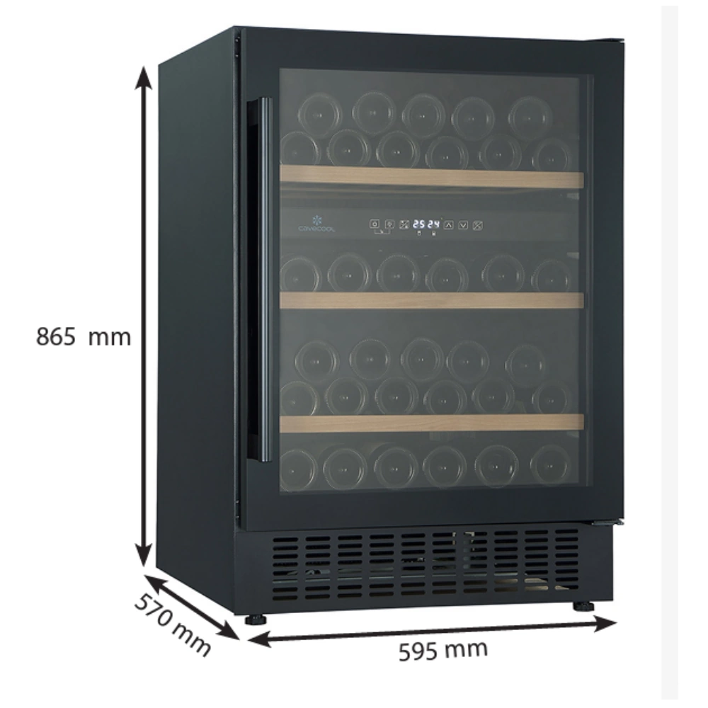 Cavecool Affection Jargon 46 | Essential Edition | 2 zones | Wine climate cabinet