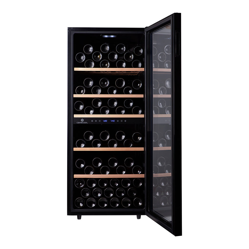 Cavecool Chill Sapphire 102 | 2 Zonen | Weinklimaschrank