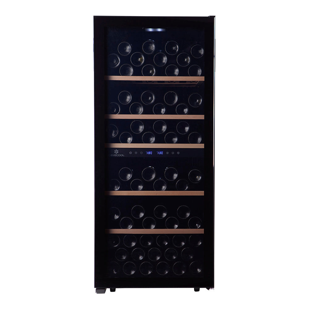 Cavecool Chill Sapphire 102 | 2 Zonen | Weinklimaschrank