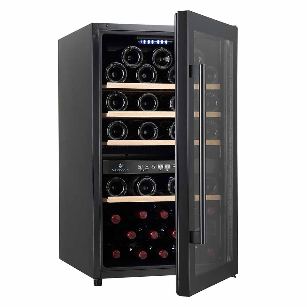 Cavecool Roher Citrin 49 | 2 Zonen | Weinklimaschrank