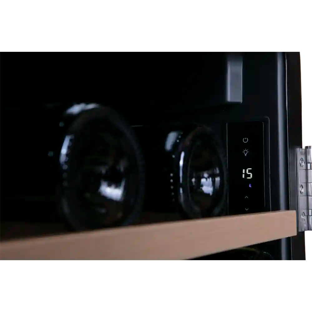 Cavecool Retro Obsidian 19 bottles | 1 zone | retro wine cooler