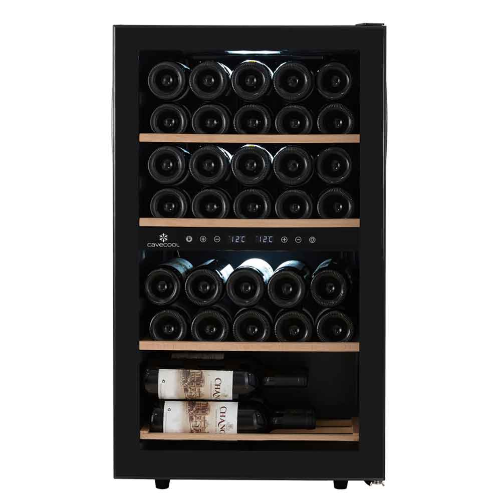Cavecool Chill Ruby 34 | 2 Zonen | Weinklimaschrank
