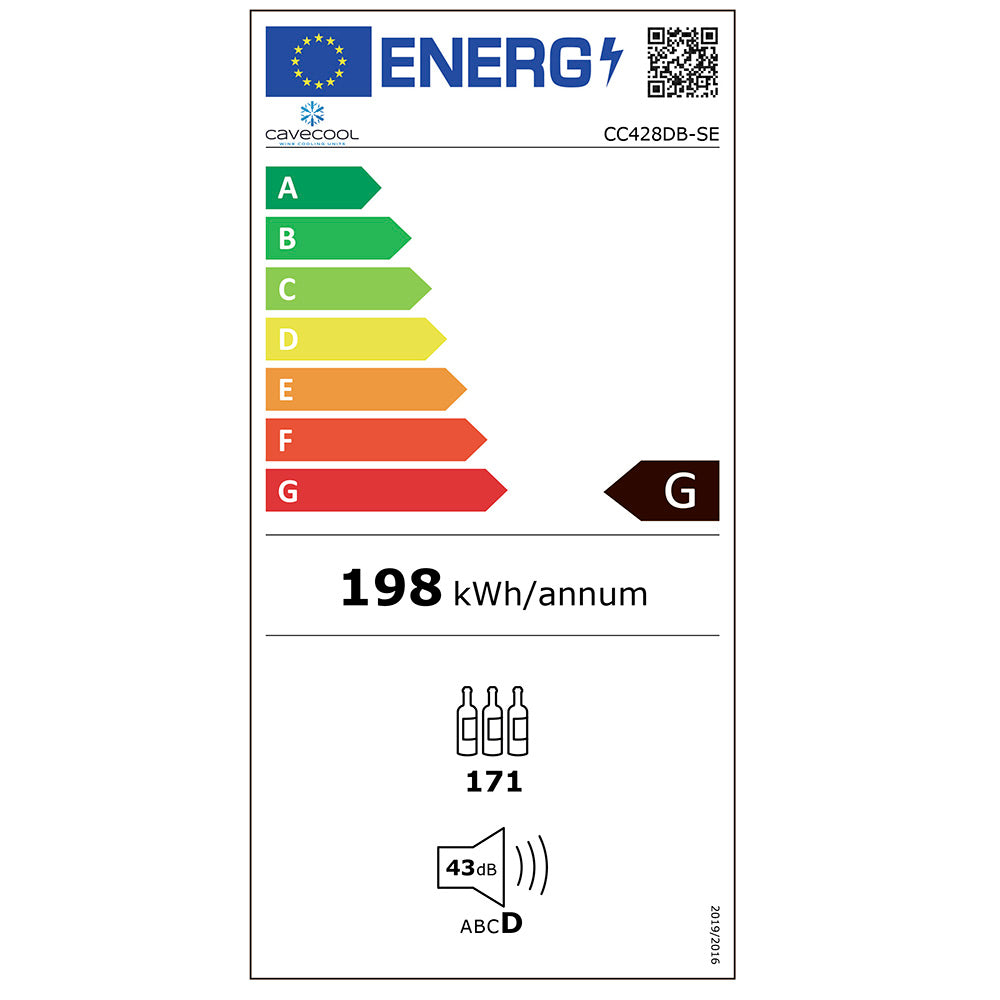 Cavecool Affection Onyx 171 Essential Edition | 2 Zonen | Weinklimaschrank