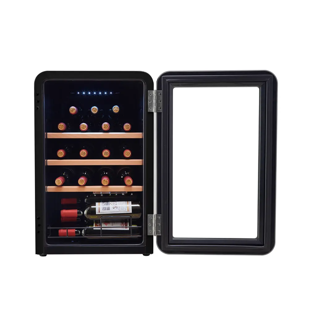 Cavecool Retro Obsidian 19 bottles | 1 zone | retro wine cooler