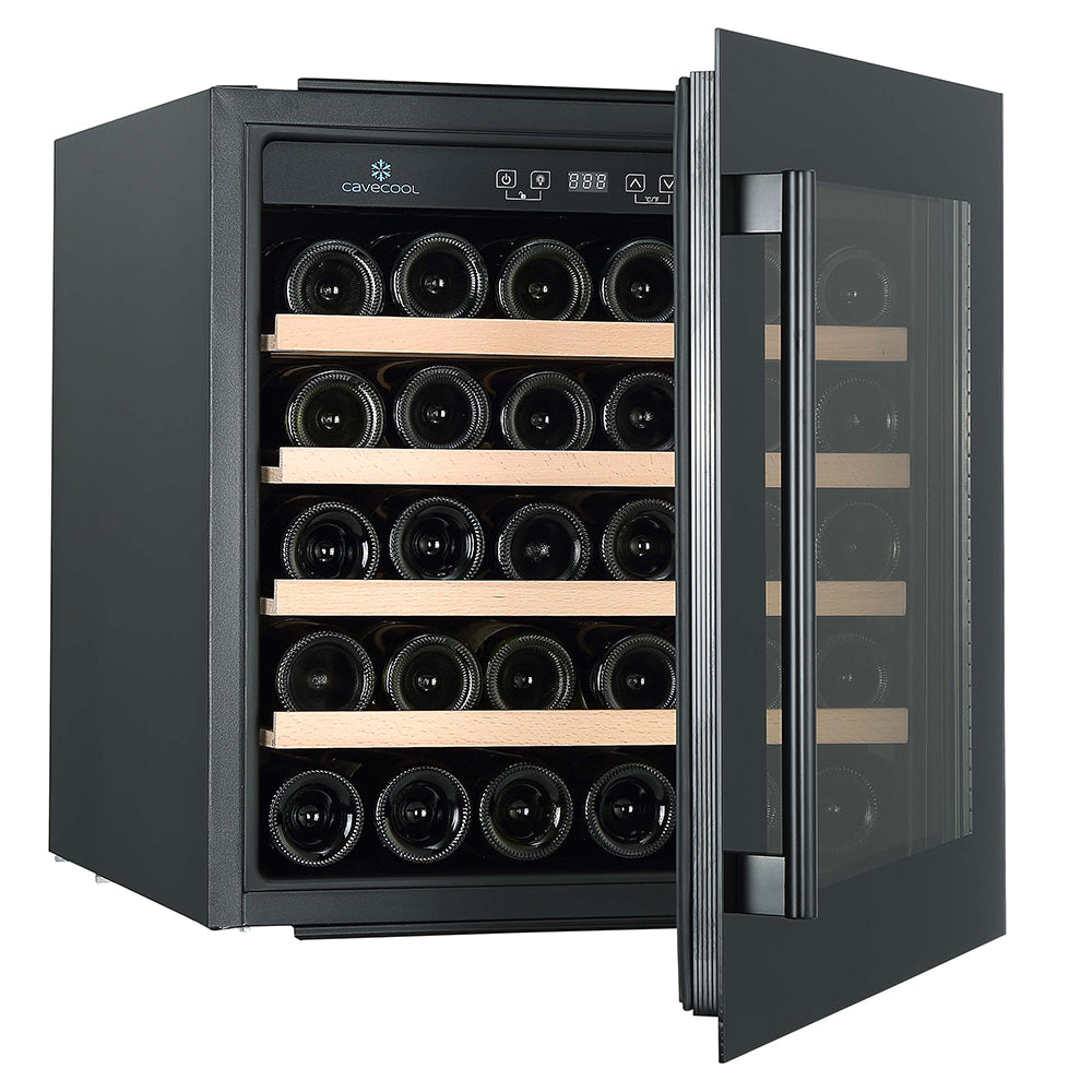 Cavecool Morion Dravite 36 | 1 Zone | Weinklimaschrank