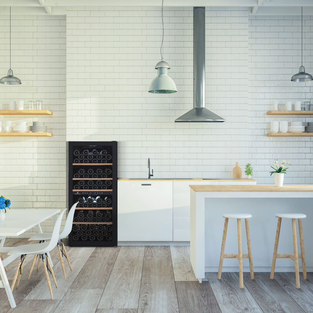 Cavecool Chill Sapphire 102 | 2 Zonen | Weinklimaschrank
