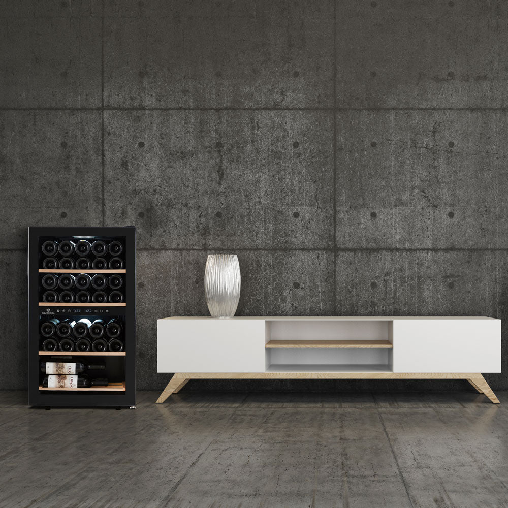 Cavecool Chill Ruby 34 | 2 Zonen | Weinklimaschrank
