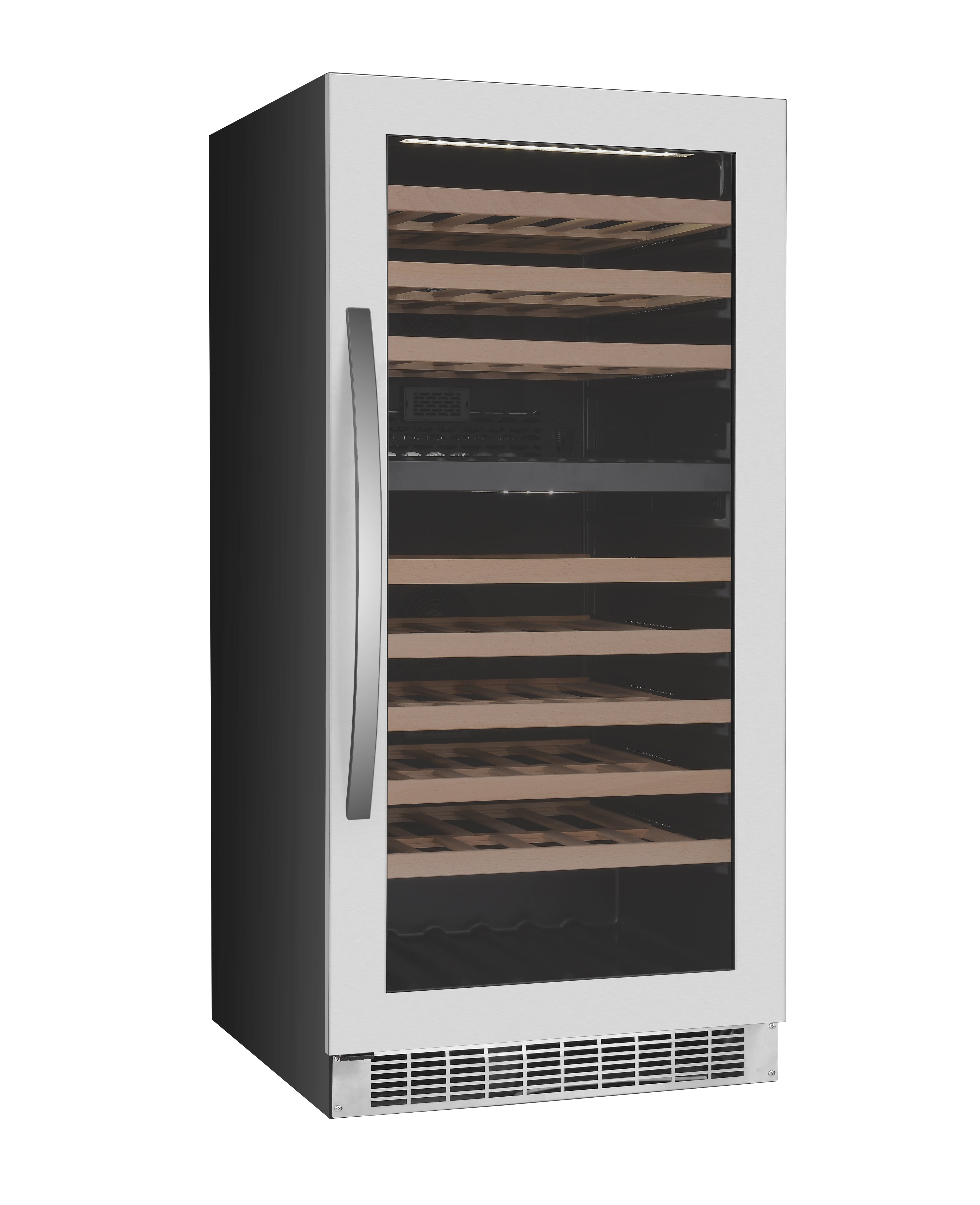 Wine Klima D104T-RVS | 2 zones | Wine climate cabinet