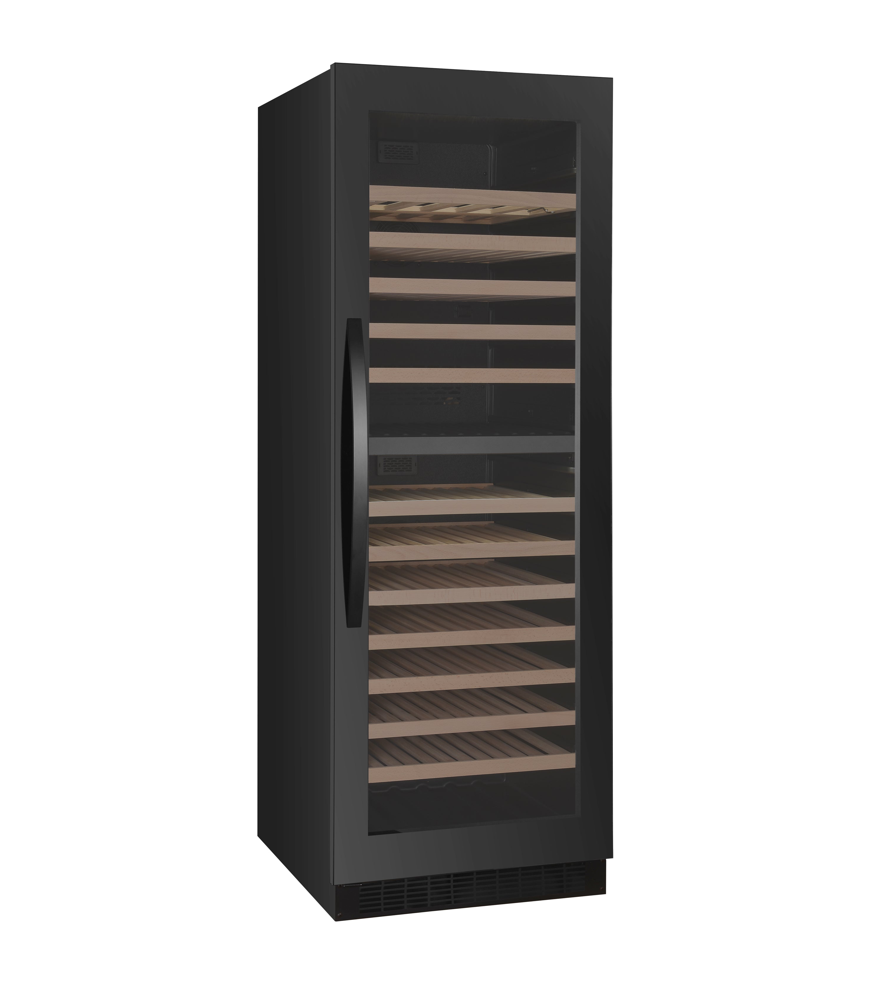 Weinklima D167T-Schwarz | 2 Zonen | Weinklimaschrank