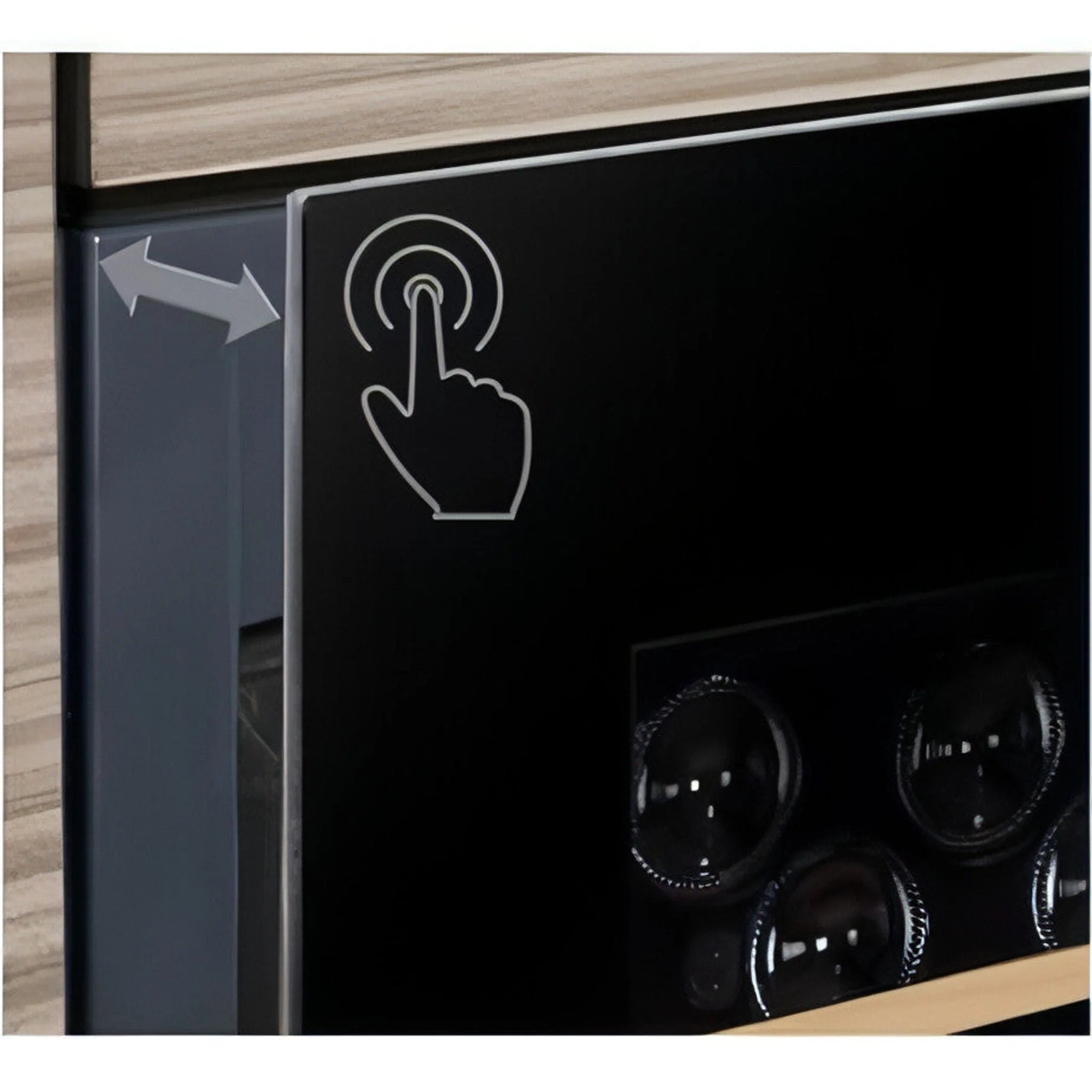 Dunavox Horizon 114 Push-to-Open | 2 Zonen | Weinklimaschrank