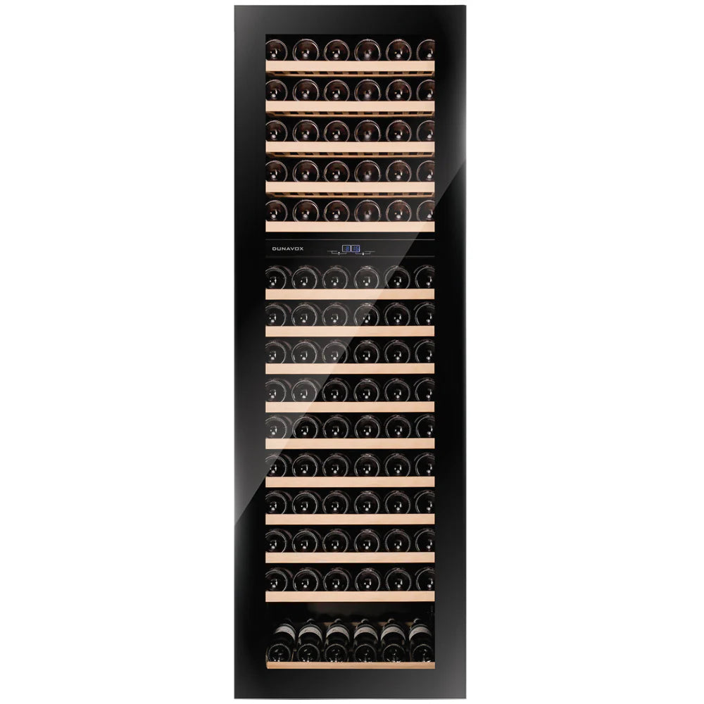Dunavox Horizon 114 Push-to-Open | 2 Zonen | Weinklimaschrank