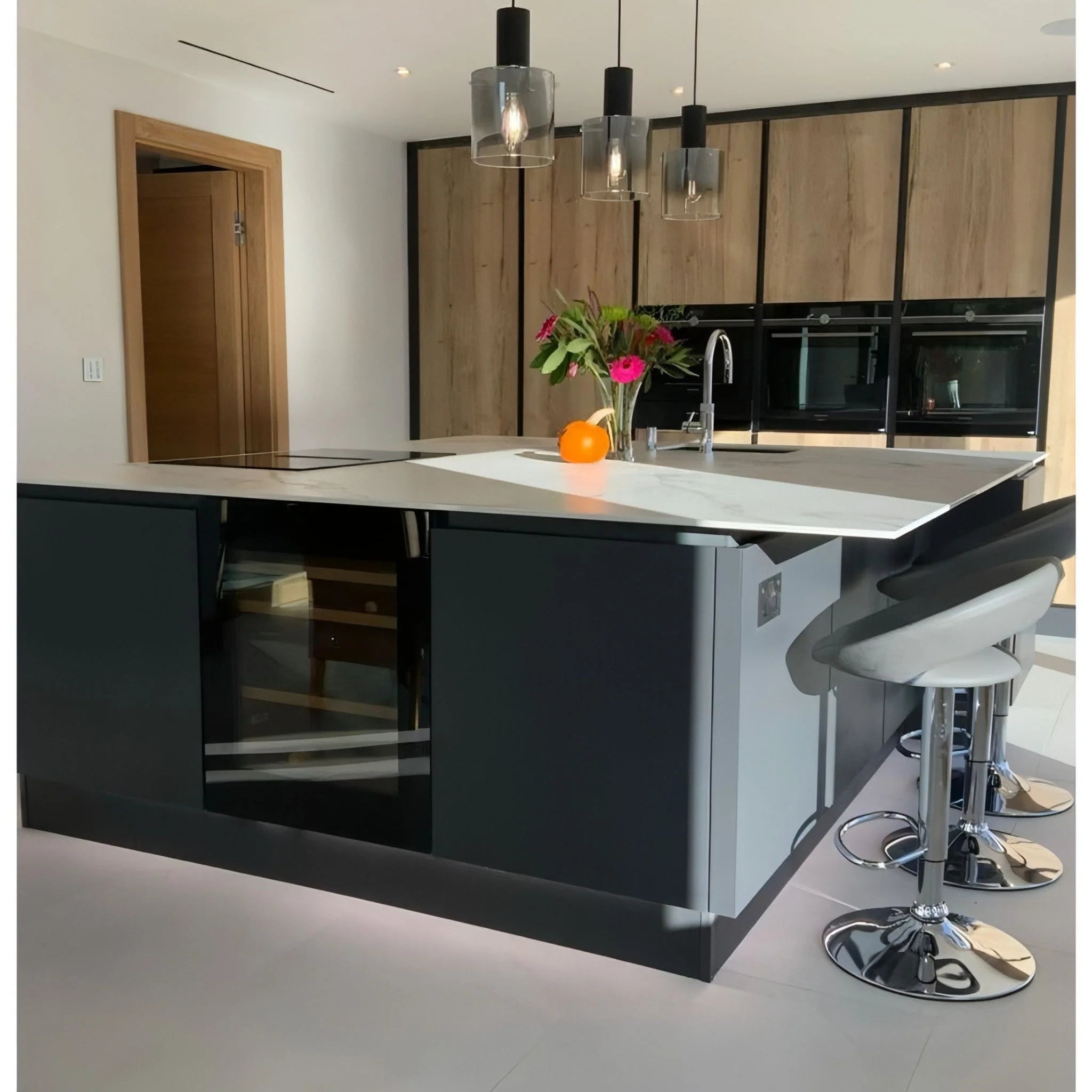 Dunavox Horizon 32 Push-to-Open | 2 Zonen | Weinklimaschrank