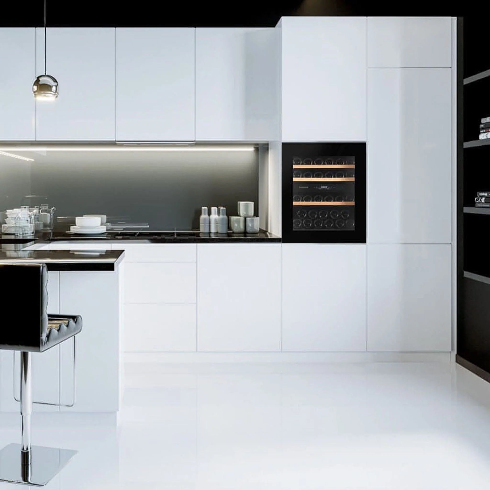 Dunavox Horizon 32 Push-to-Open | 2 Zonen | Weinklimaschrank