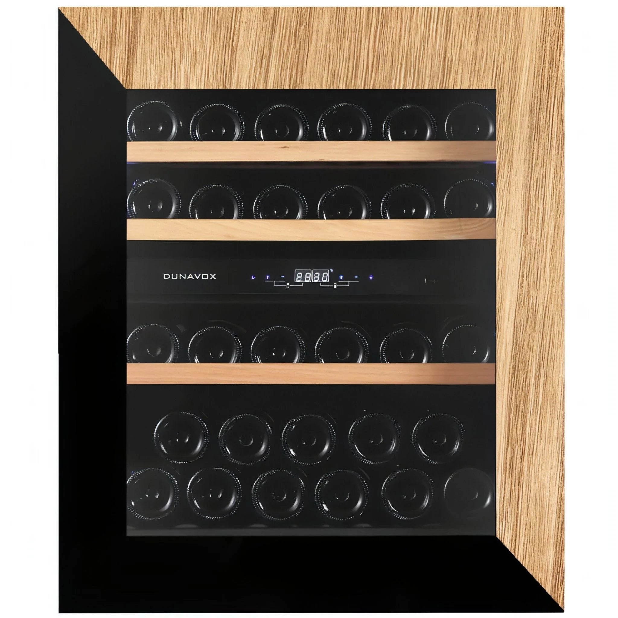 Dunavox Horizon 32 Push-to-Open | 2 Zonen | Weinklimaschrank