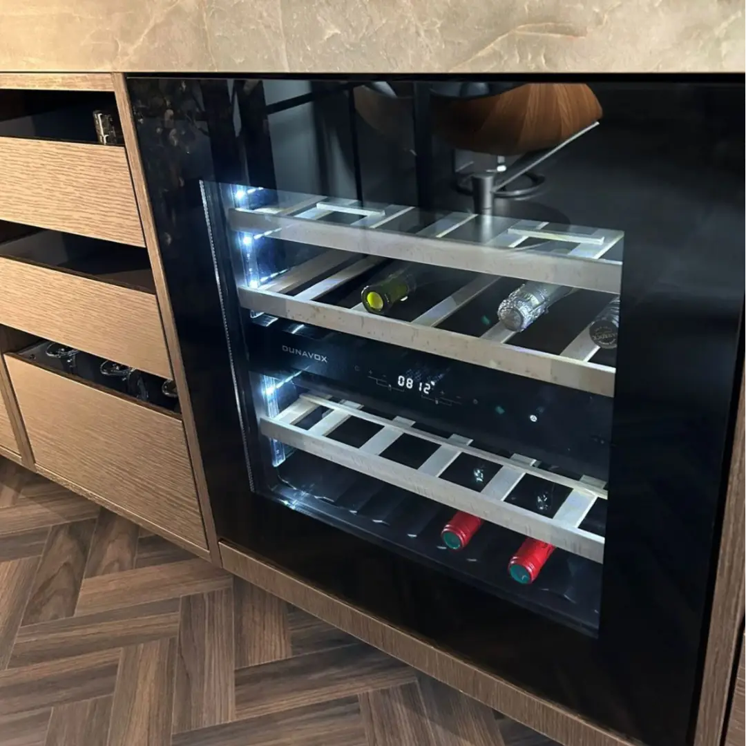 Dunavox Horizon 25 Push to open | 2 zones | Wine climate cabinet