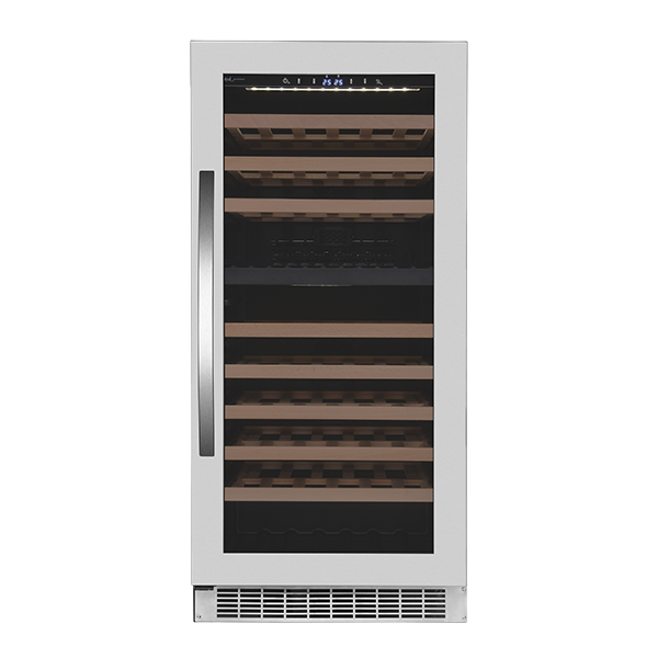 Wine Klima D104T-RVS | 2 zones | Wine climate cabinet