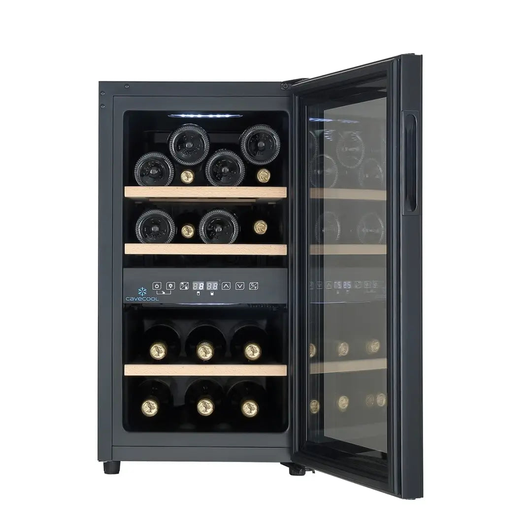 Cavecool Joy Azurite 16 | 2 zones | Wine climate cabinet