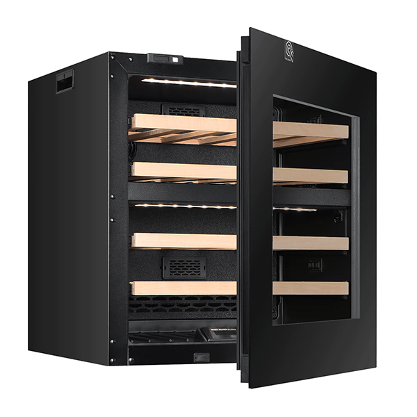 Weinklima D26 Touch to Open | 2 Zonen | Weinklimaschrank