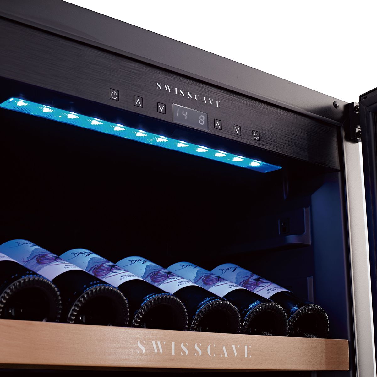 Swisscave WL455DF | 2 zones | Wijnklimaatkast