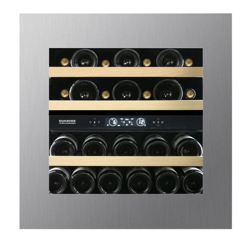 Dunavox Horizon 25 Push to open | 2 zones | Wine climate cabinet