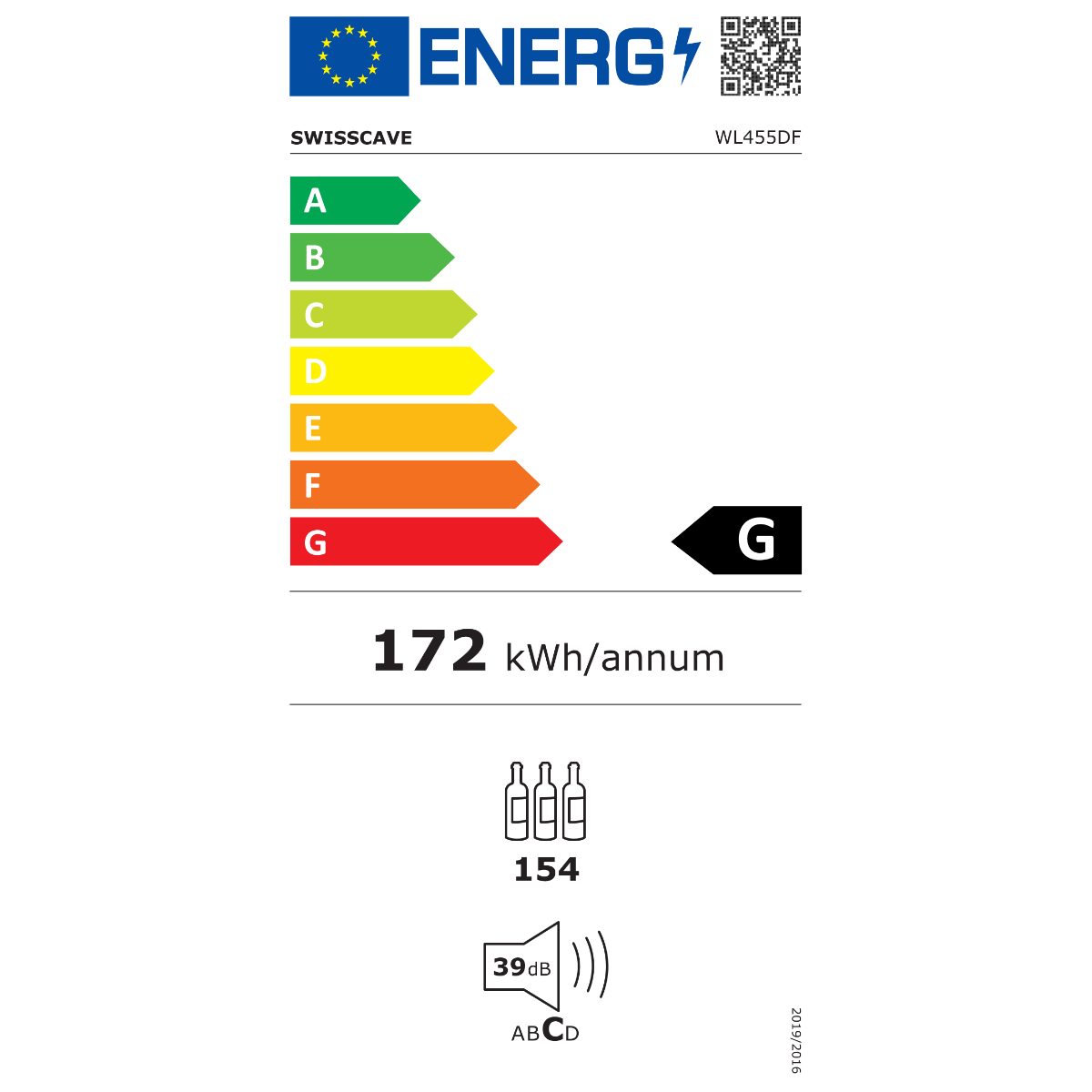Swisscave WL455DF | 2 zones | Wijnklimaatkast
