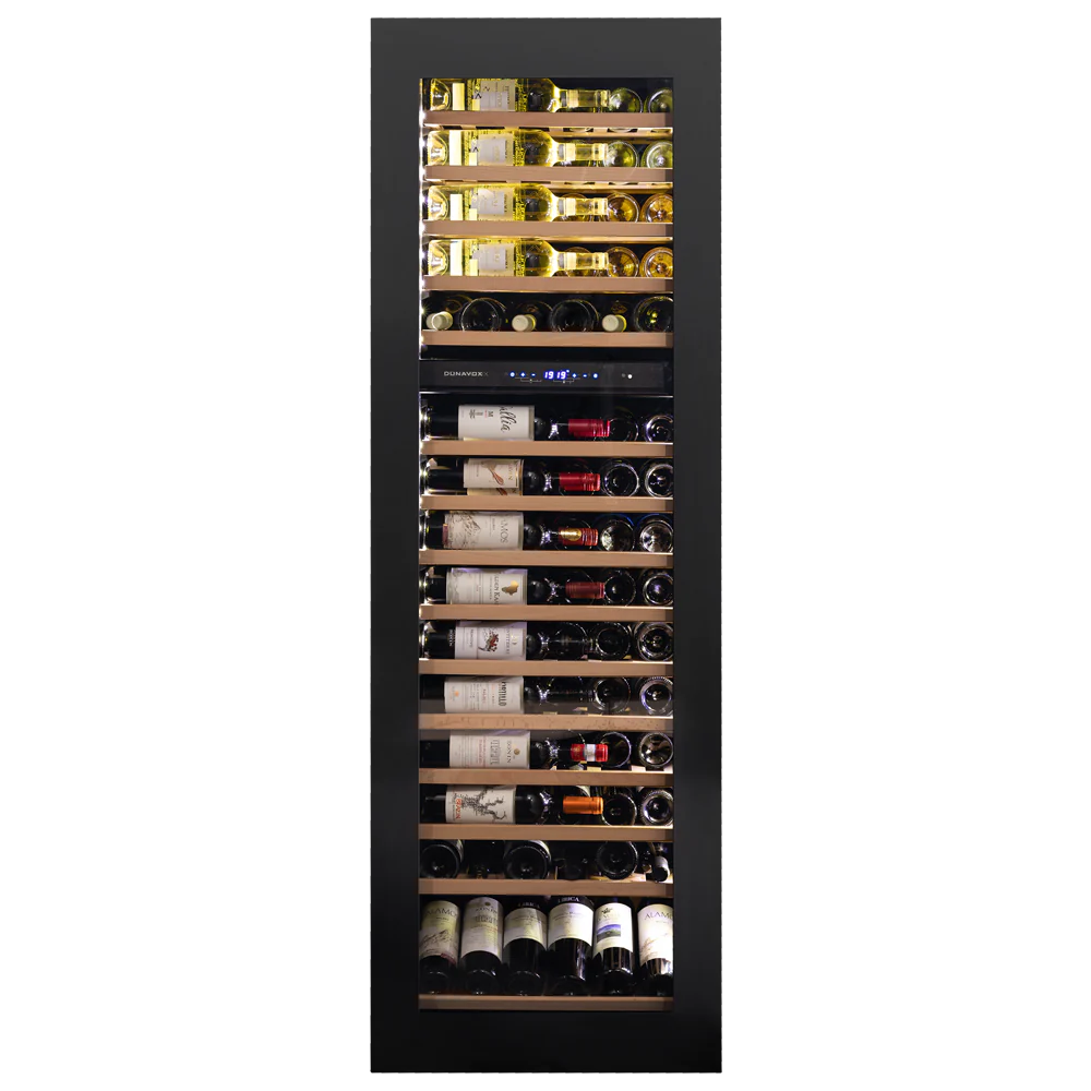 Dunavox Horizon 114 Push-to-Open | 2 Zonen | Weinklimaschrank