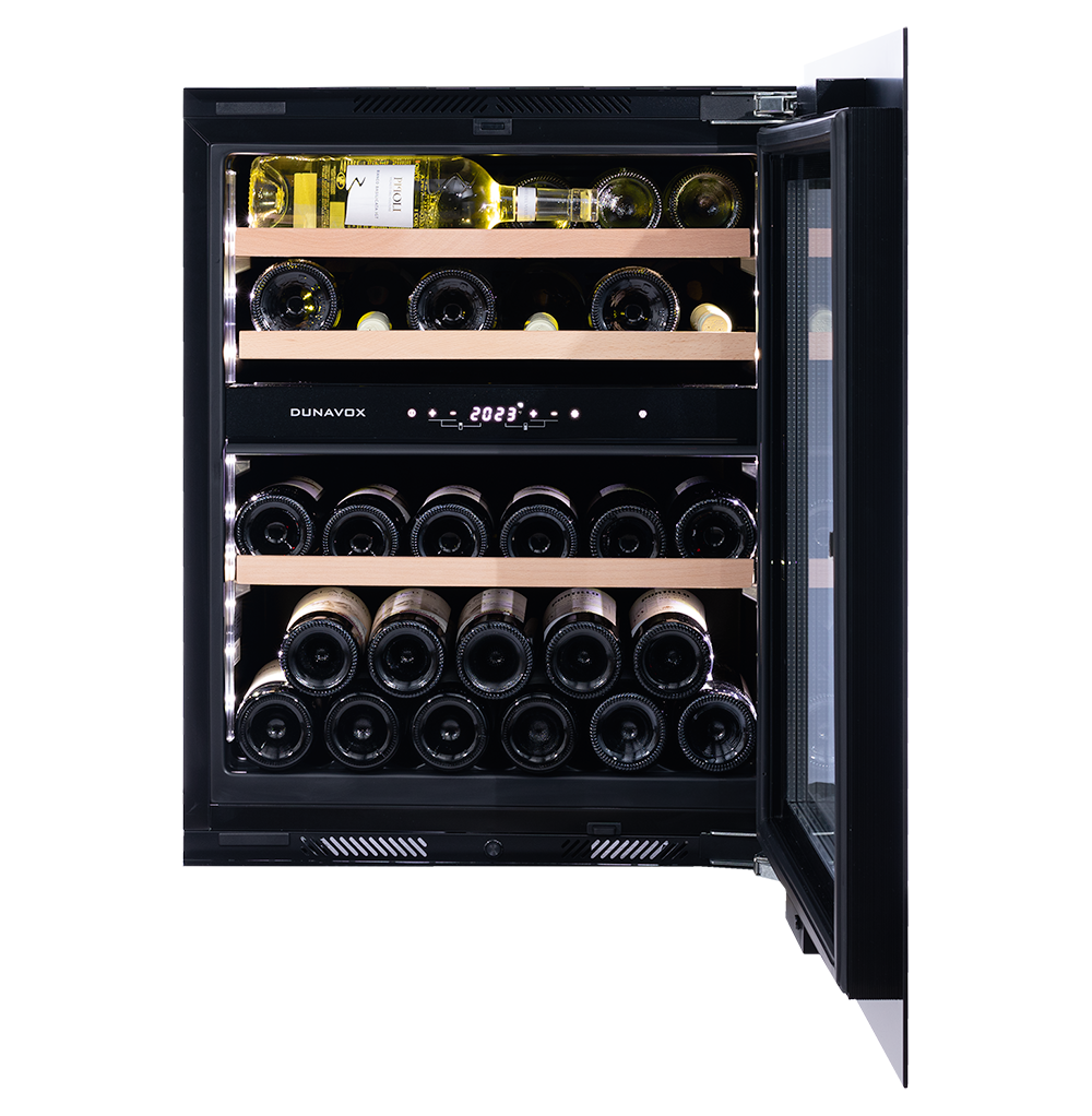 Dunavox Horizon 32 Push-to-Open | 2 Zonen | Weinklimaschrank