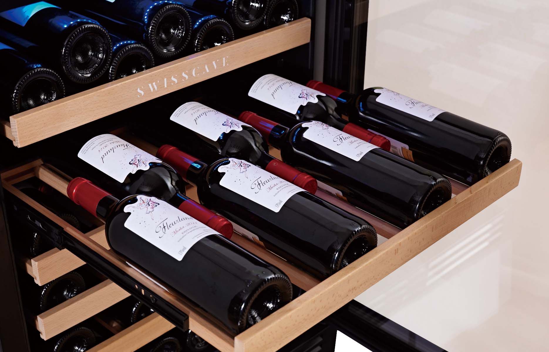 Swisscave WL155F | 1 zone | Classic Wine Cooler