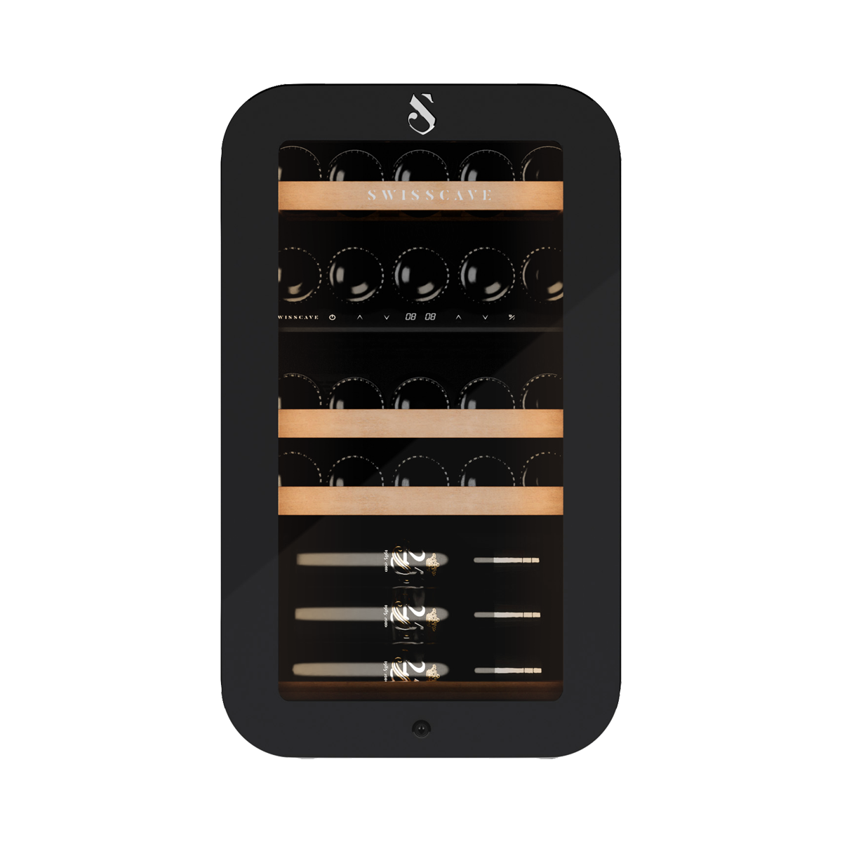 Swisscave WLB-160DF | 2 zones | Premium Wine Climate Cabinet
