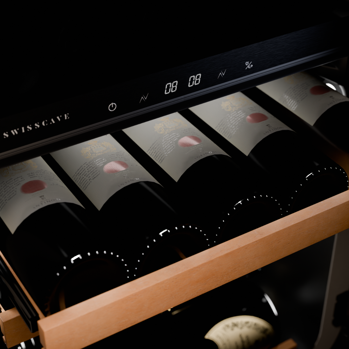 Swisscave WLB-160DF | 2 zones | Premium Wine Climate Cabinet