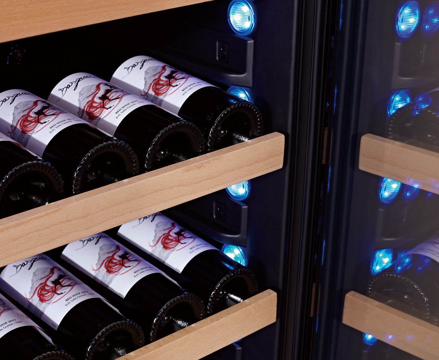 Swisscave WLB-160DF | 2 zones | Premium Wijnklimaatkast