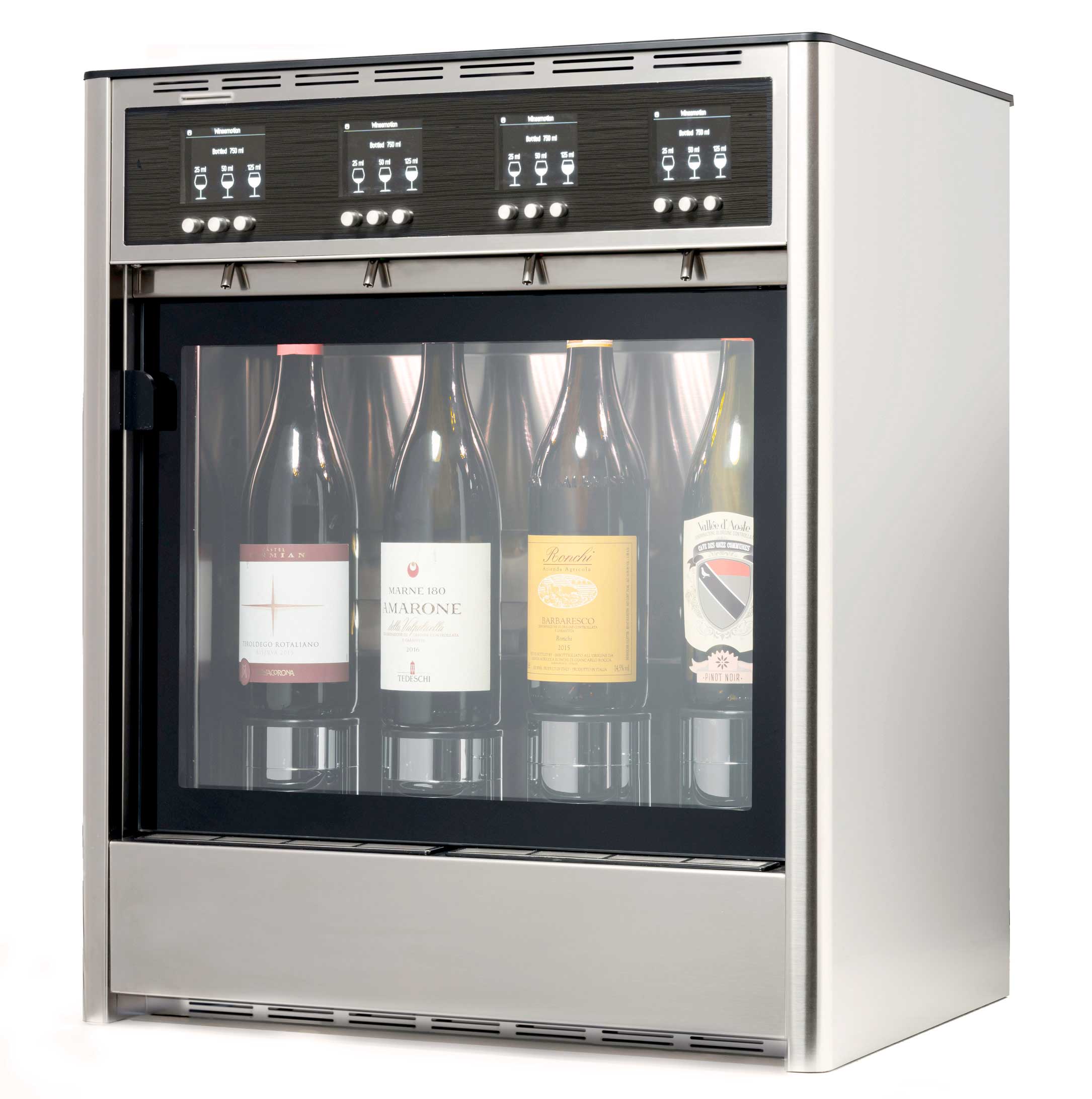 Wineemotion Quattro Self | 4 flessen | Wijndispenser