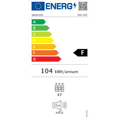 Swisscave WLB-160F | 1 zone | Premium wijnkoelkast