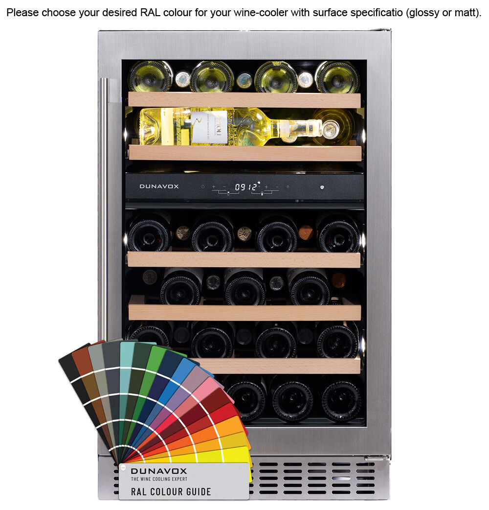 Dunavox Flow 38 | 2 zones | Wine climate cabinet